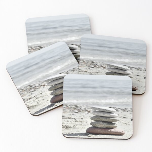 Item preview, Balancing Stones On The Beach designed and sold by by-jwp.