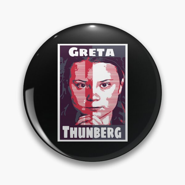 Aperçu de l'œuvre Cadeau porte-bonheur Greta Thunberg vacances de Noël créée et vendue par DasandLieu.