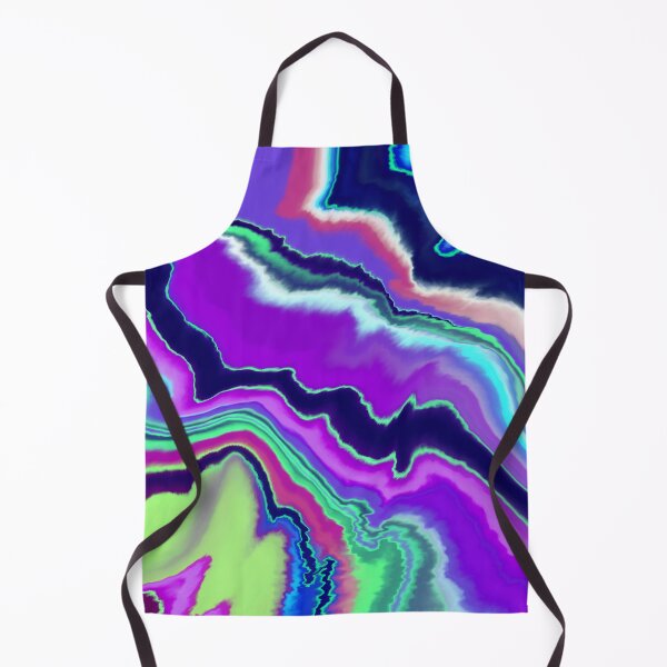 Item preview, Marble Rainbow Glow Neon Electro Disco Hippie Abstract Retro Fluorescent designed and sold by ArticLotusShop.