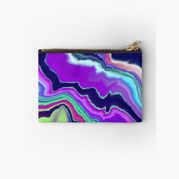 Item preview, Marble Rainbow Glow Neon Electro Disco Hippie Abstract Retro Fluorescent designed and sold by ArticLotusShop.