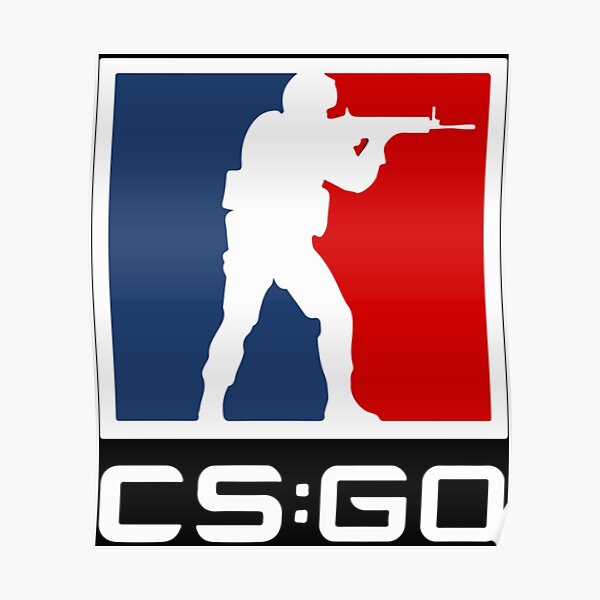 Counter Strike Global Offensive Logo Essential Poster For Sale By EphraimWolff Redbubble