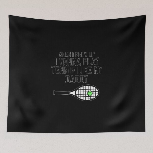 Item preview, Play Tennis Like My Daddy Essential T-Shirt designed and sold by flvbelgrace.