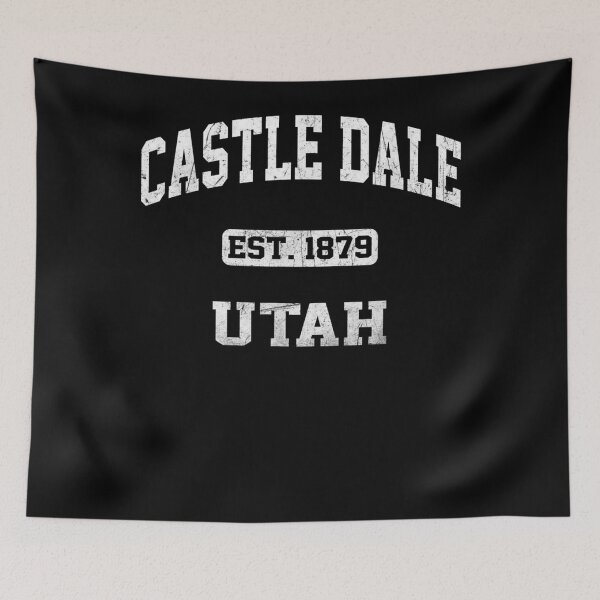 Item preview, Castle Dale Utah Ut Vintage State Athletic Style  designed and sold by andrewbashfordb.