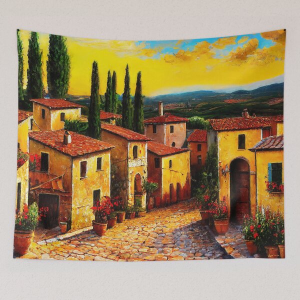 Item preview, Villages of Tuscany designed and sold by AM FineArtPrints.