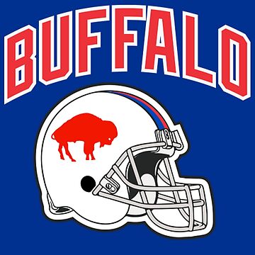 Buffalo Football Helmet 90's Retro