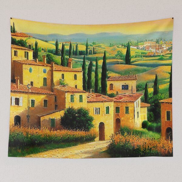 Item preview, Villages of Tuscany designed and sold by AM FineArtPrints.