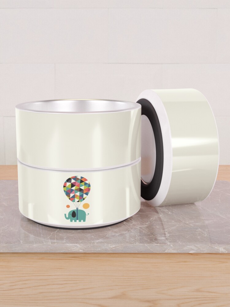 Alternate view of Fly High And Dream Big Pet Bowl