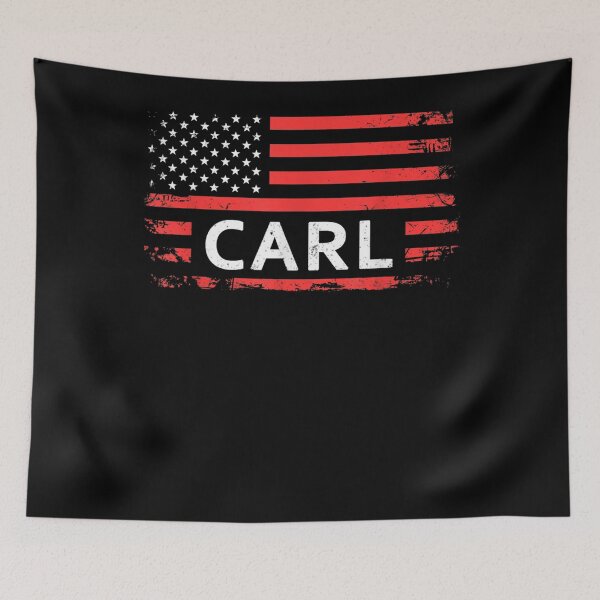 Artikelvorschau, Carl-amerikanische Flaggen-Geschenke für Carl entworfen und verkauft von sarahbennetth.