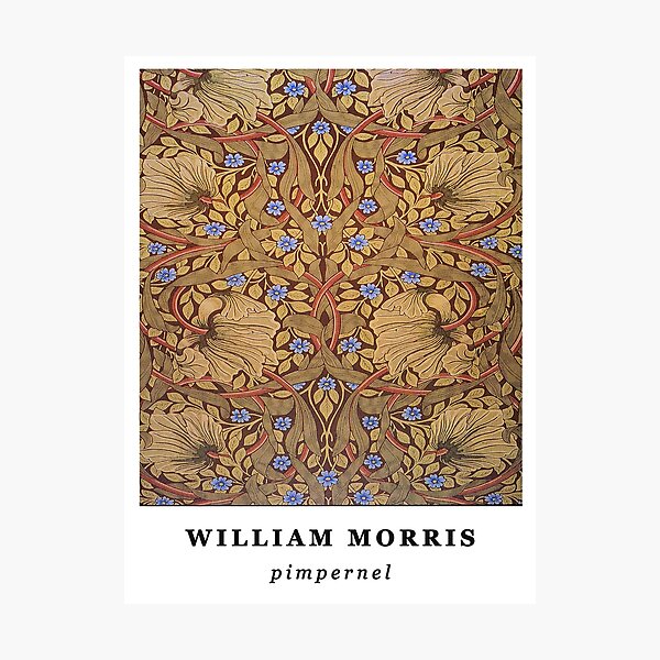  Exhibition William Morris Pimpernel Photographic Print