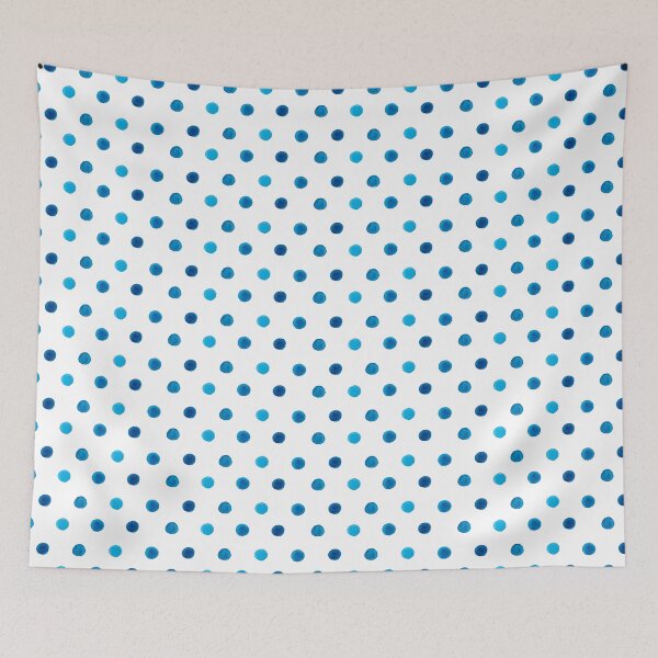 Item preview, Watercolor blue dots designed and sold by Yoursprint.