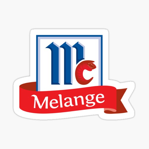 Dune Mahou Melange Beer Brand Parody Sticker