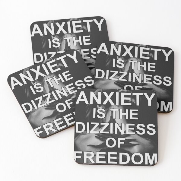 Item preview, anxiety is the dizziness of freedom designed and sold by Pride-Casuals.