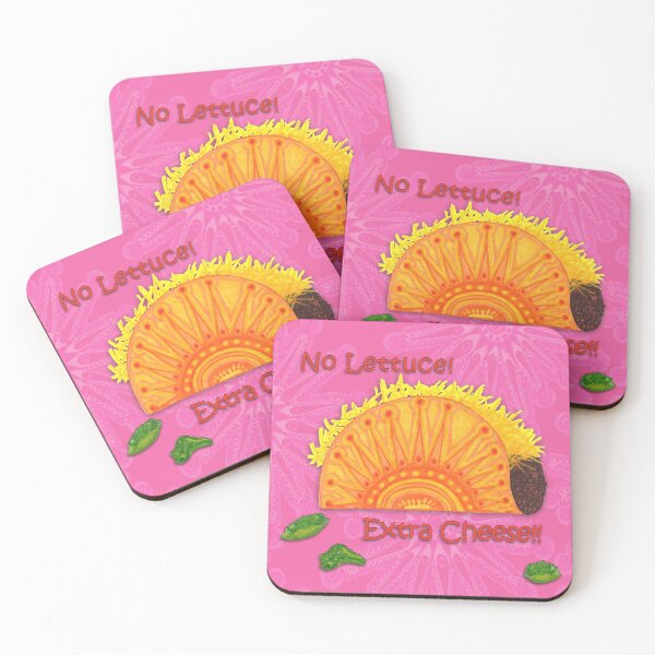 Item preview, Tacos - No Lettuce! Extra Cheese! designed and sold by JoonMoon.