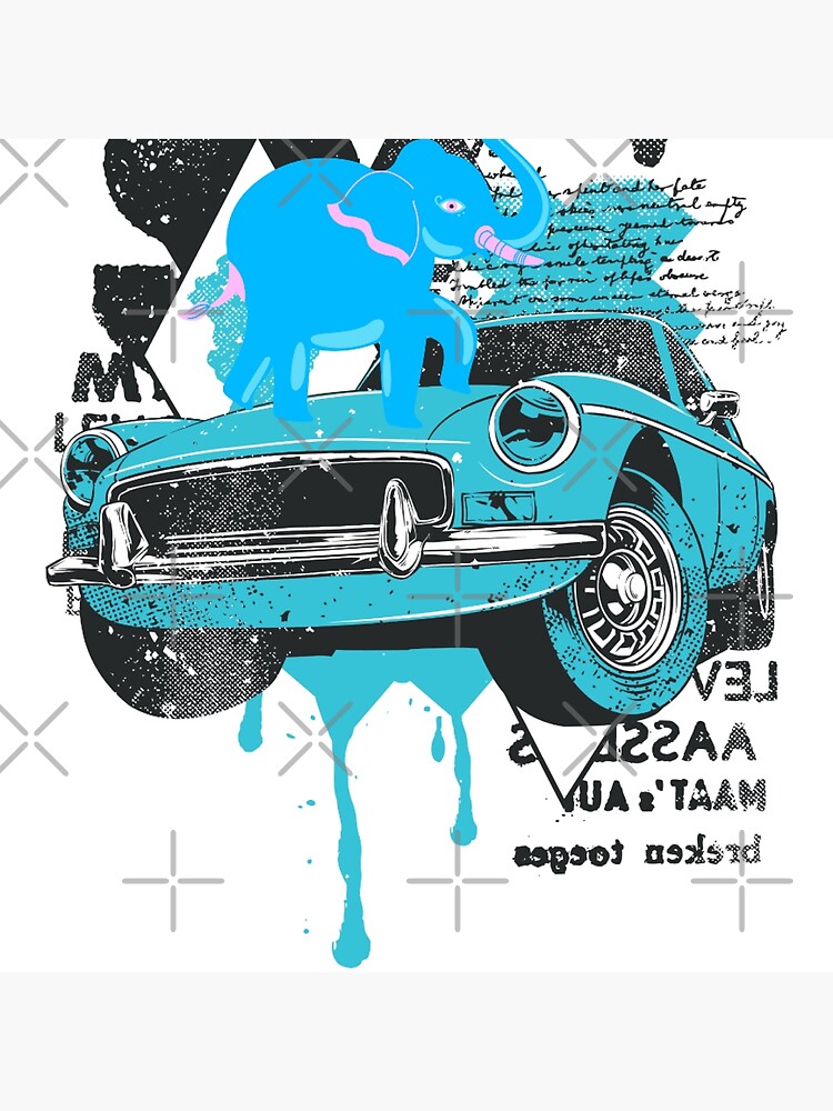 Disover Car poster Premium Matte Vertical Poster