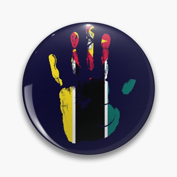Item preview, Hand Mozambique Flag Palm designed and sold by rafaeltto.