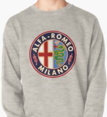Antique Alfa-Romeo Classic Car Sign Pullover