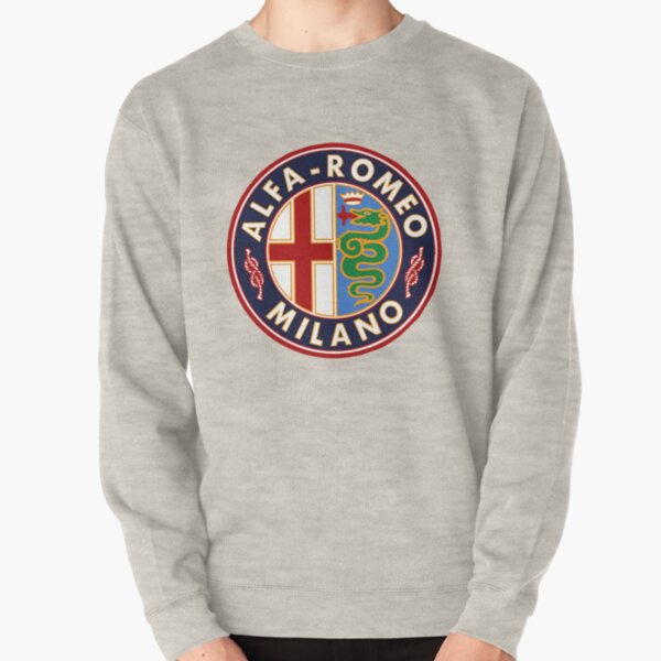 Antique Alfa-Romeo Classic Car Sign Pullover Sweatshirt