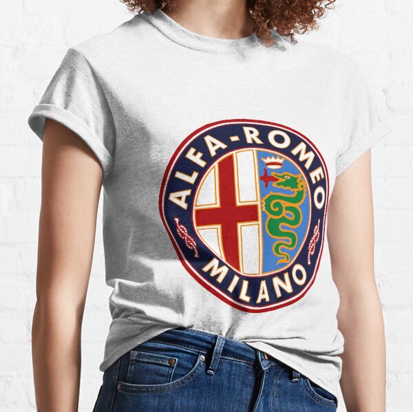 Antique Alfa-Romeo Classic Car Sign Classic T-Shirt