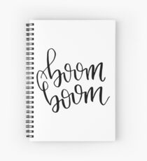 Boom Boom Spiral Notebook