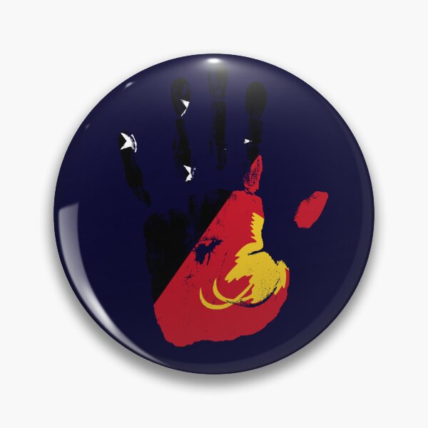 Item preview, Hand Papua New Guinea Flag Palm designed and sold by rafaeltto.
