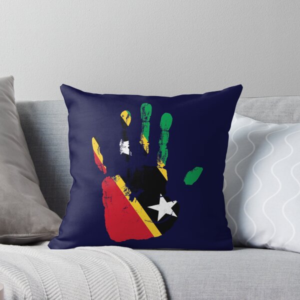 Item preview, Hand Saint Kitts _ Nevis Flag Palm designed and sold by rafaeltto.