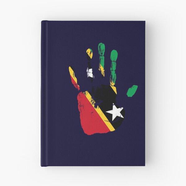 Item preview, Hand Saint Kitts _ Nevis Flag Palm designed and sold by rafaeltto.