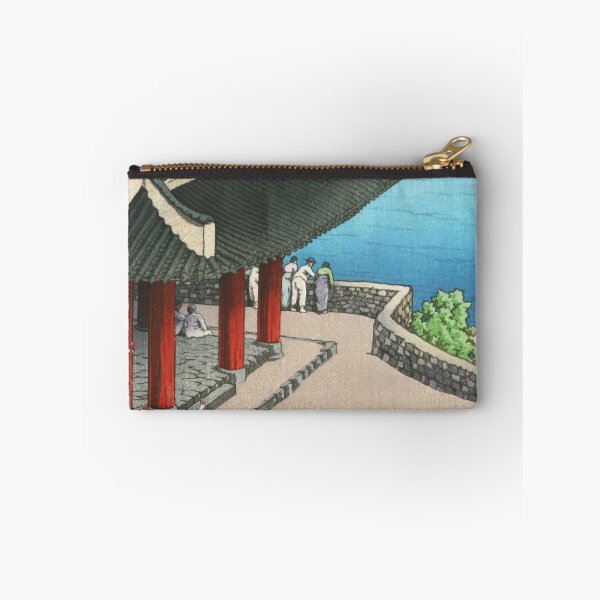 Item preview, Spring at Botandai Tower by Kawase Hasui designed and sold by Takeda-art.