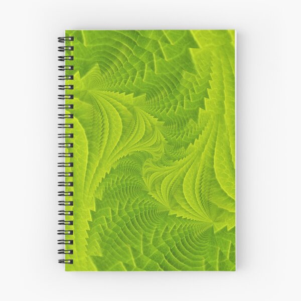 Item preview, contemporary many shades of bright green fractal and creative spiral design designed and sold by mister-john.
