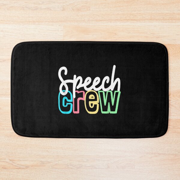 Item preview, Funny Speech Crew Therapy Speech Language Back To School designed and sold by Jackwidforss.