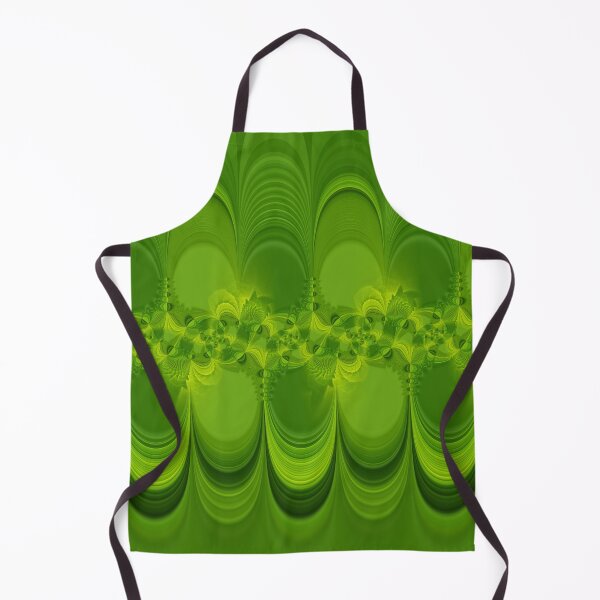 Item preview, many shades of bright green fractal and creative spiral design designed and sold by mister-john.