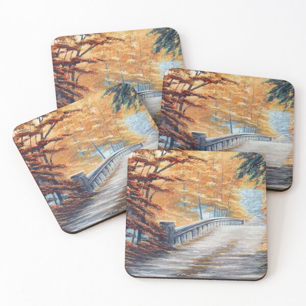 Item preview, Autumn Bridge  designed and sold by SunscapesArt.
