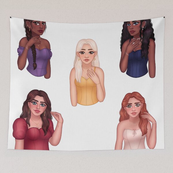 Item preview, modern Grishaverse girls designed and sold by opal-stars.