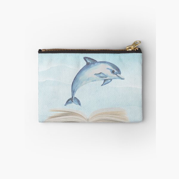 Item preview, Books are adventures  dolphin vibes designed and sold by Bright76.
