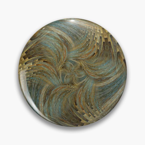 Item preview, contemporary style gold brown and beige creative spiral design designed and sold by mister-john.