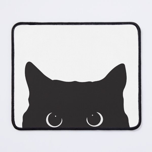 Item preview, Black Cat Peeker Peeking Cute designed and sold by KaydenLee.