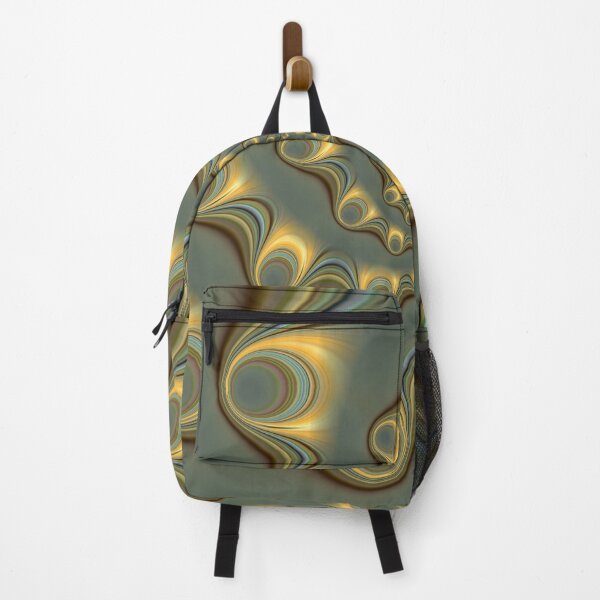 Item preview, contemporary style gold brown and beige creative spiral design designed and sold by mister-john.