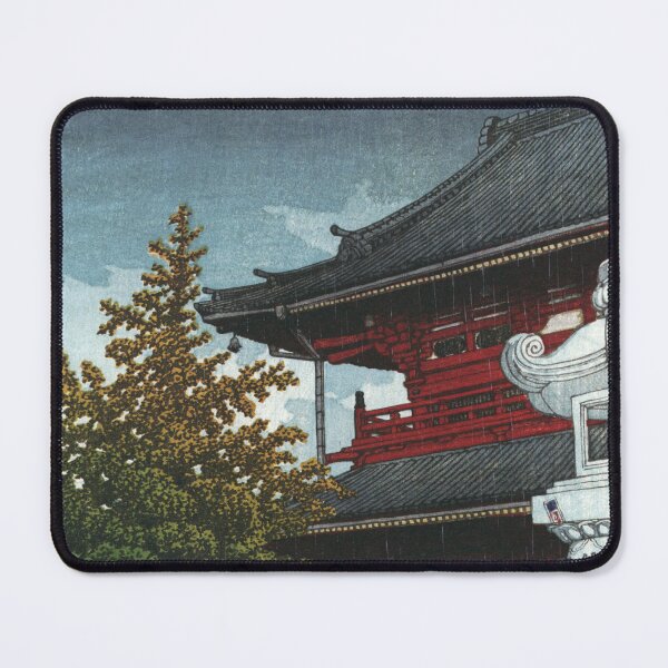 Item preview, Morning Rain at Asakusa by Kawase Hasui designed and sold by Takeda-art.