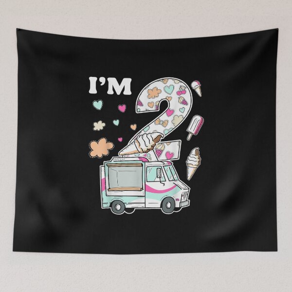 Item preview, 2nd Birthday Ice Cream Truck Crew I'm 2 Party Ice Cream Love designed and sold by Jackwidforss.