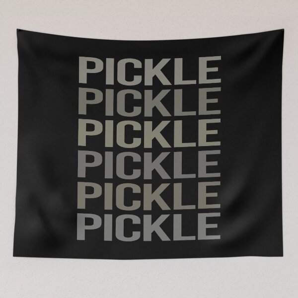 Item preview, Gray Text Art Pickle Pickles Pickling designed and sold by StoreCalamity.