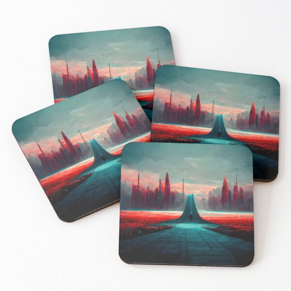 Item preview, Red forest designed and sold by sci-fAI.