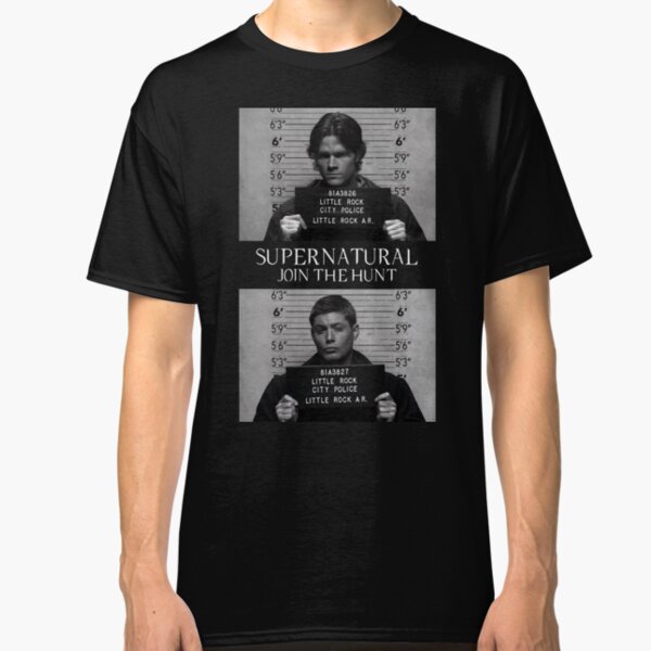 Supernatural Mugshot's Classic T-Shirt