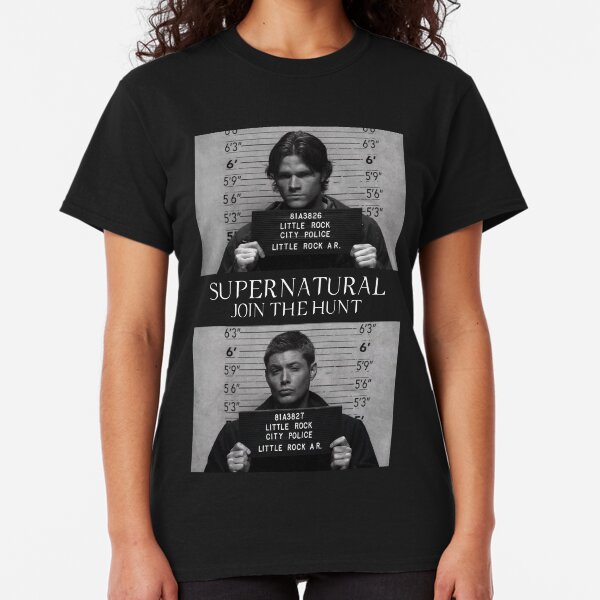 Supernatural Mugshot's Classic T-Shirt
