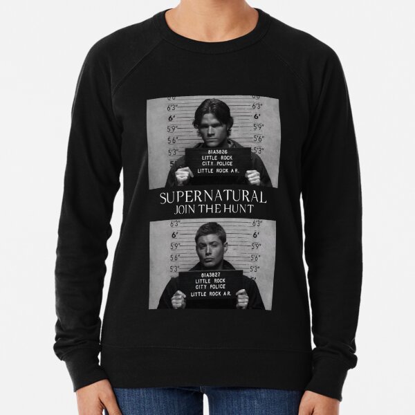 Supernatural Mugshot's Lightweight Sweatshirt