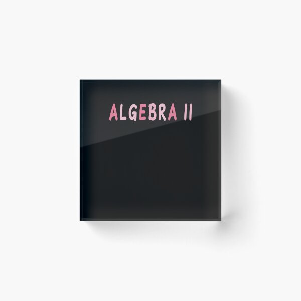 Item preview, Algebra II designed and sold by Flying-Pencil.