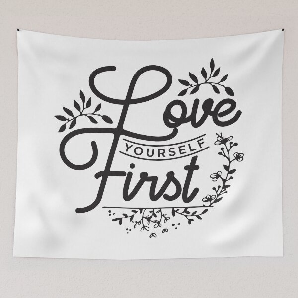 Item preview, Love Yourself First designed and sold by Trendy Tees.