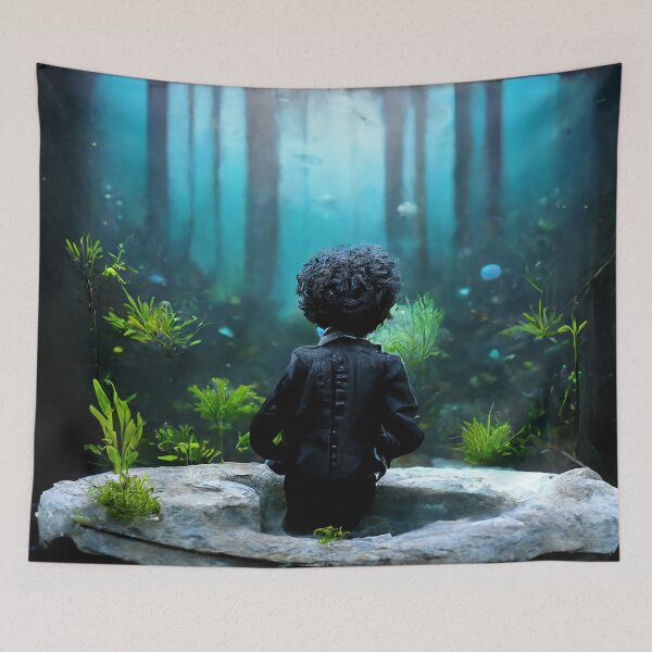 Item preview, boy in the aquarium  designed and sold by dizzyy24.