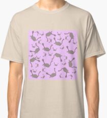 cats cartoon graphic color Classic T-Shirt