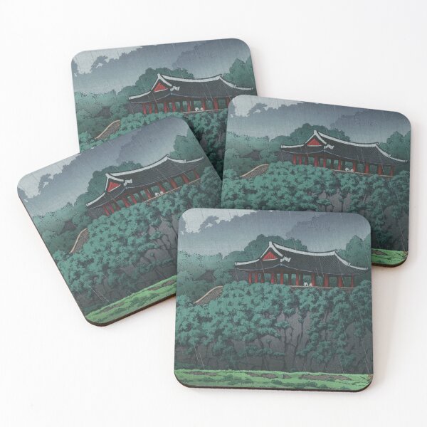 Item preview, Botandai at Pyongyang by Kawase Hasui designed and sold by Takeda-art.