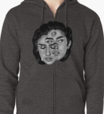 Sudadera con capucha y cremallera lolos third eye