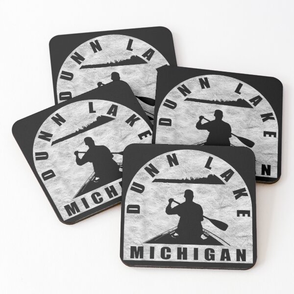 Item preview, Dunn Lake Canoeing Michigan designed and sold by Jackwidforss.